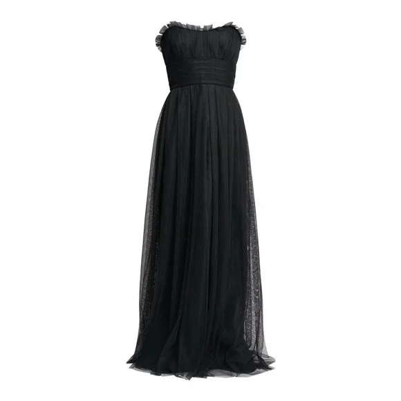 Vera Wang | Dresses | Vera Wang Dress Strapless Empire Black Tulle Floor Length 2 | Poshmark Vera Wang | Dresses | Vera Wang Dress Strapless Empire Black Tulle Floor Length 2 | Poshmark